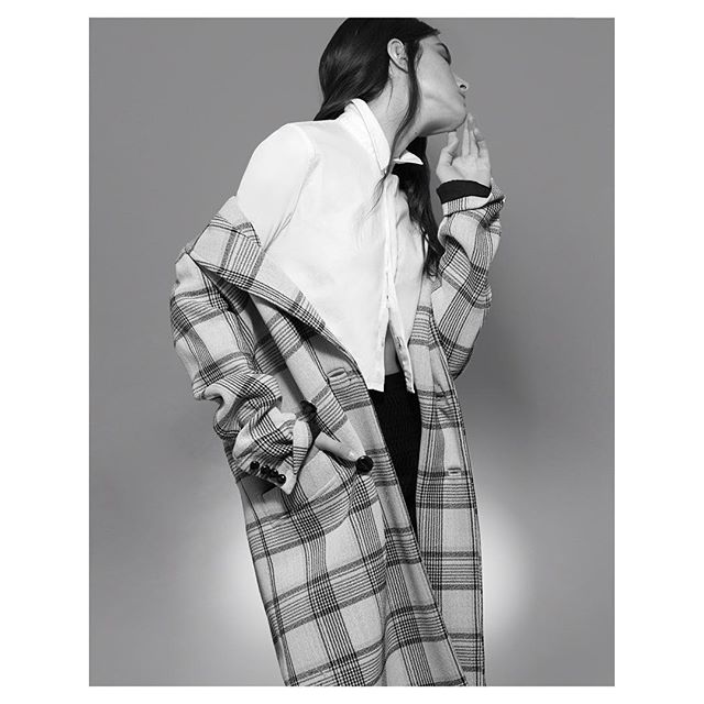 New editorial work for @lucysmagazine featuring @sofiastitchkin #style by @sfrancesnyc #hair by @lacroix16 #makeup by @marjo_riitta #womensfashion #proenzaschouler #fashion #blackandwhite #photography
