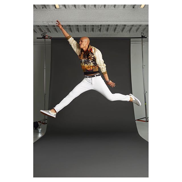 When your model is a former pro basketball player... @juanpaoloroldan #gq #mensfashion #stlaurent #mrporter #editorial