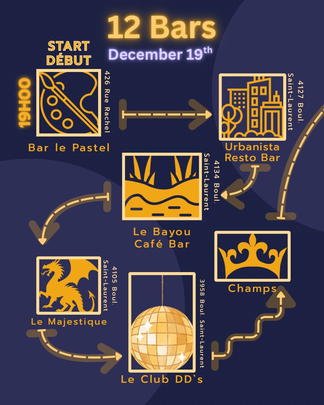 🎅🏼In the wise words of Mariah Carey&hellip; It&rsquo;s tiiimmeee for our annual pub crawl!! This year, we start at Bar Pastel at 7pm. Don&rsquo;t be late, you might miss us! 😉

#pubcrawl #thetown #christmas #Rugby 
&bull;&bull;&bull;
 
🎅🏼 C&rsqu