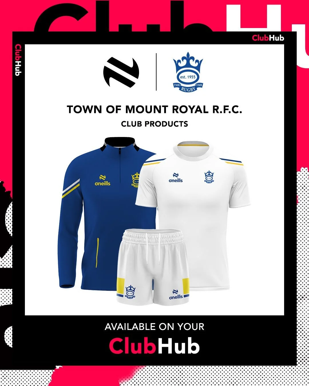 NEW TMR RUGBY KIT UNLOCKED 🔓

We&rsquo;re bringing a fresh style to our club with this elegant white training fit and royal blue half zip 🔥

⏳ Don&rsquo;t wait to order&hellip; the store closes April 5th

🛒Create your account
 https://oneills-ca.c