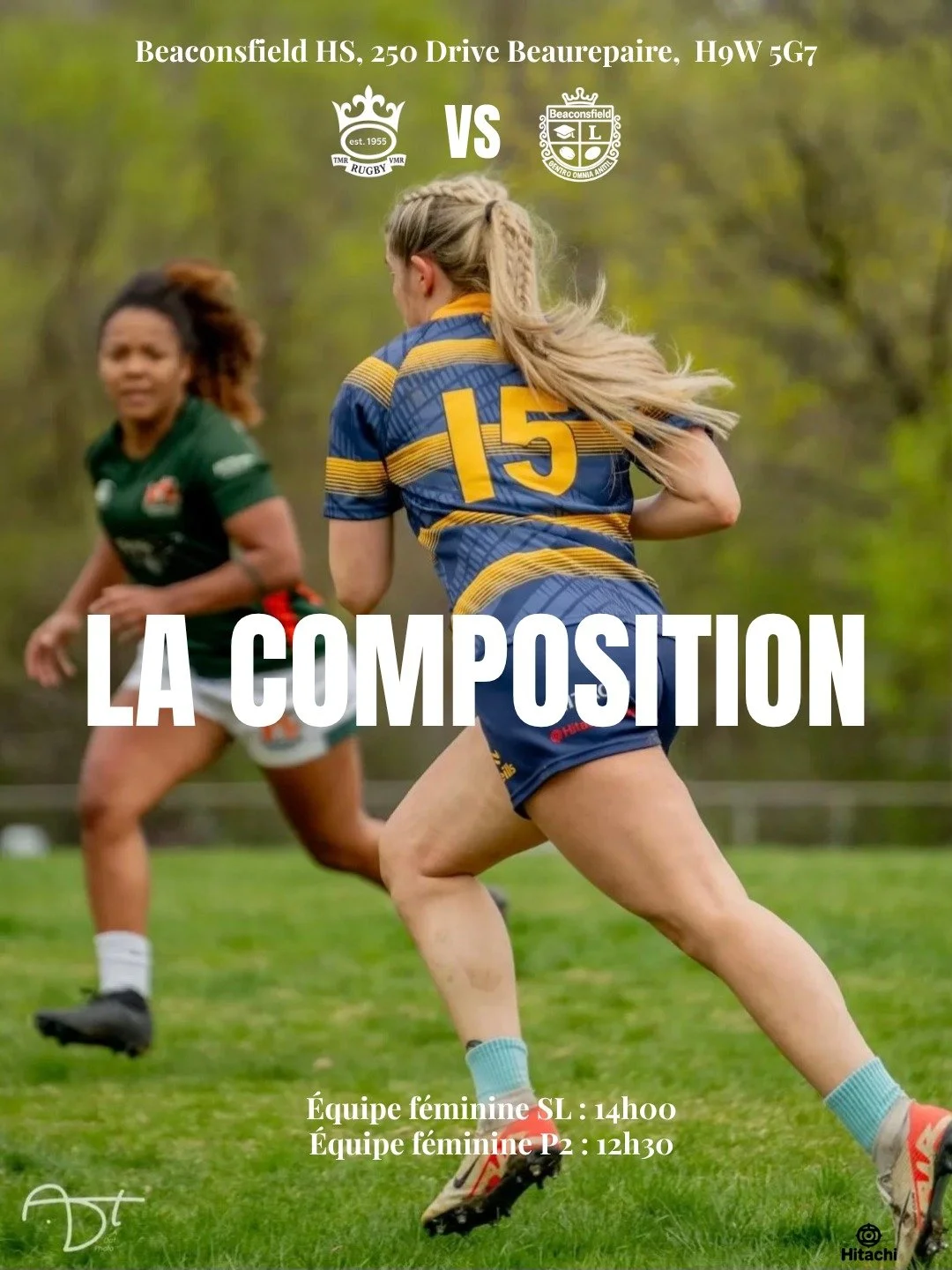 🚨 DOUBLE DOSE OF RUGBY THIS SATURDAY 

📍 WOMEN&rsquo;S SIDE &mdash; Beaconsfield Field 🏉
⚔️ P2 vs BEACO &mdash; 12:30 PM
⚔️ League Team vs BEACO &mdash; 2:00 PM

Two games, zero excuses 😮&zwj;💨
We&rsquo;re heading to Beaco to run hard, tackle ha