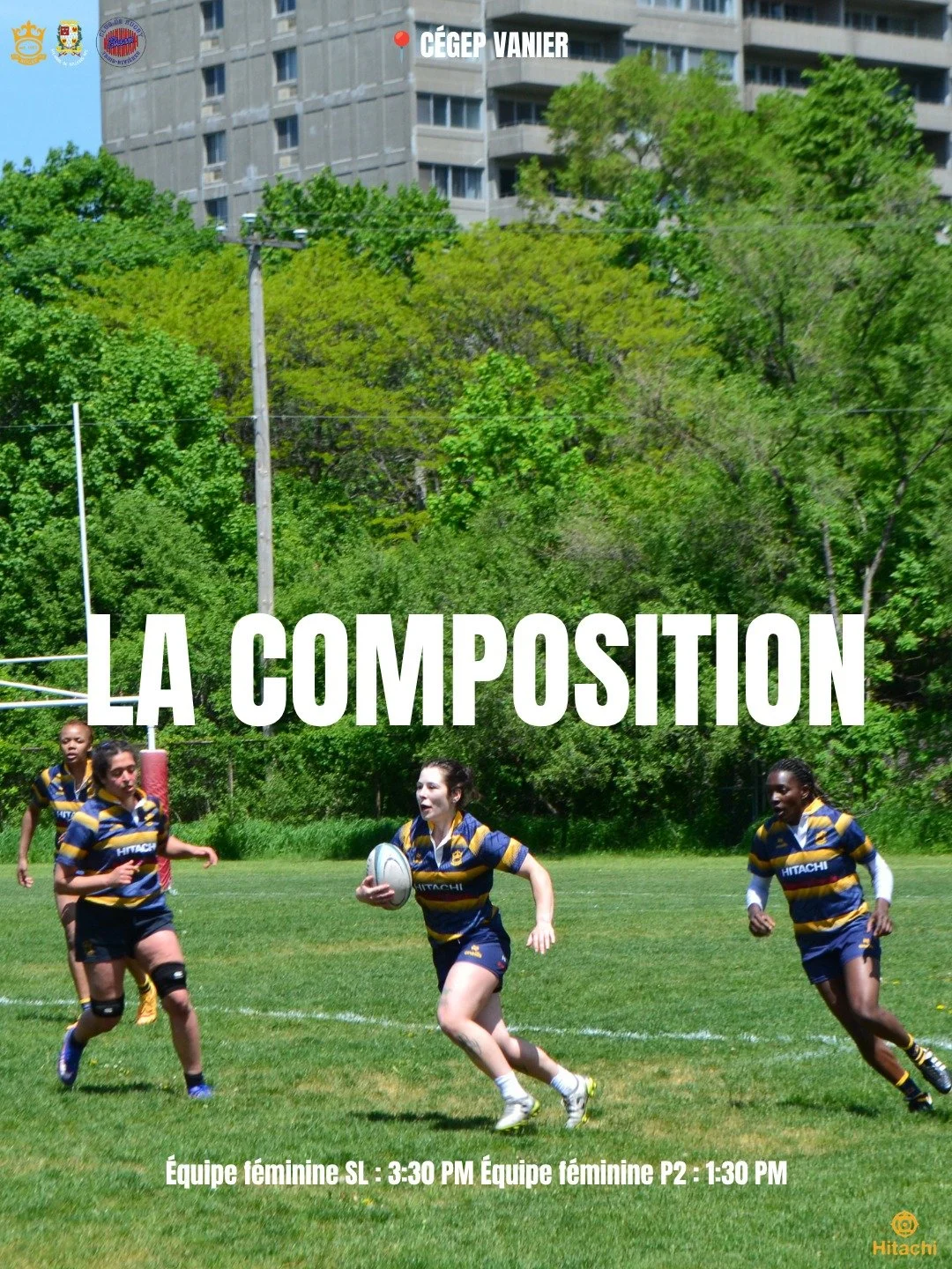🚨 JOUR DE MATCH / SAMEDI 6 JUIN 🚨

Gros programme aujourd'hui pour nos &eacute;quipes f&eacute;minines ! On vous attend nombreux au bord du terrain pour faire du bruit 🗣️🔥

🕒 Le planning du jour (tous les matchs au Terrain Vanier) :

13h30 | &Ea