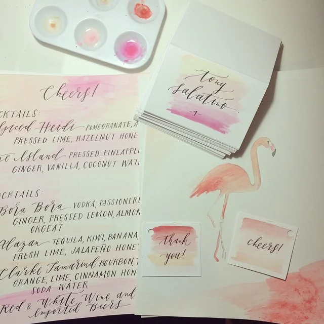 Wedding "Day Of" Paper Goods