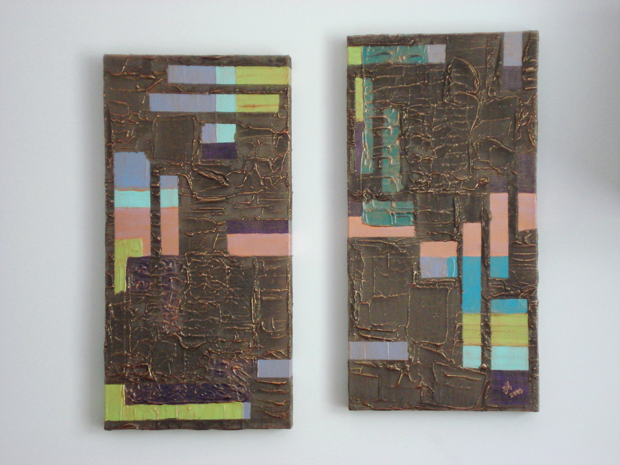 COSMIC CAFE´, set of 2 - 20x10 each