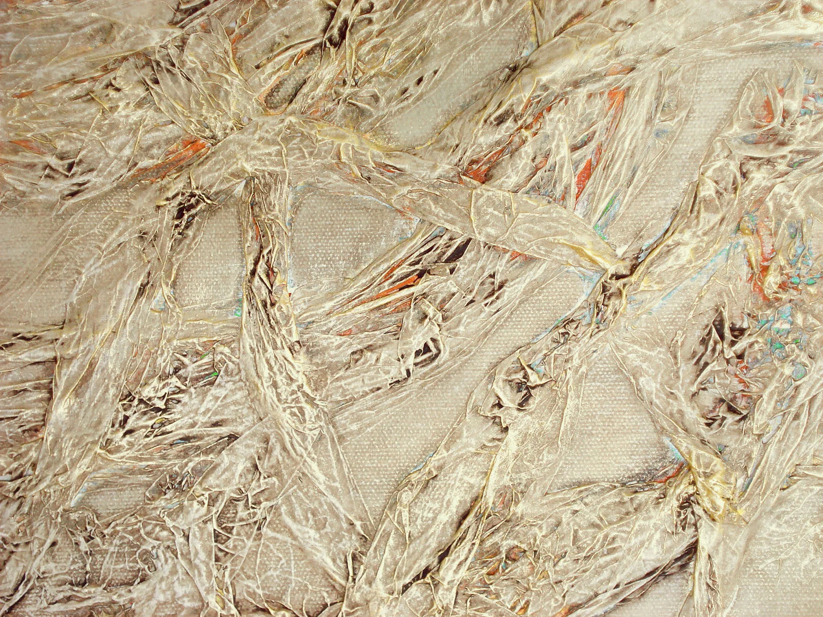 Upper left corner texture detail.