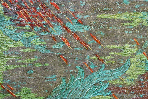 Horizontal View - Anticipation , 24 x 36 x 1.5