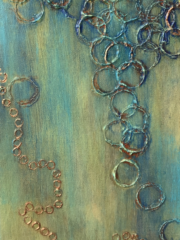 Detail photo of upper right panel.