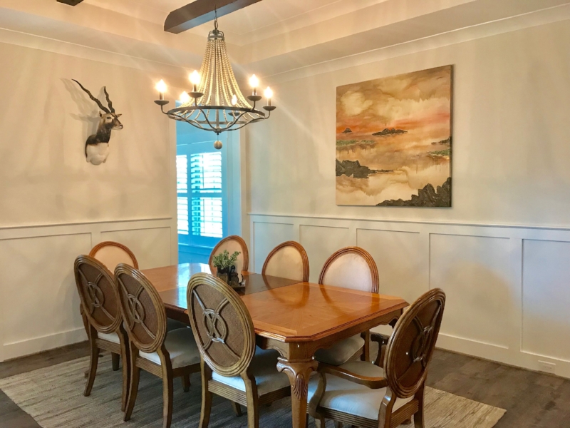 QUIETUDE - 48 x 48 - Dining Room