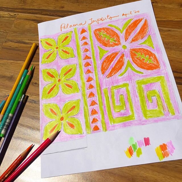 Got vintage patterned purses 👛 on the mind 🤔💖🧡💚 #quarantinetime #nextinline #palamaimports #vintagehawaiian #hawaii #tiki #kapa #hawaiianpurse #hawaiianquilting #quilting #aloha #vintagealoha #hawaiian
