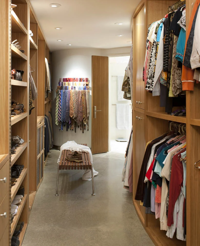 Master Walk-through Closet