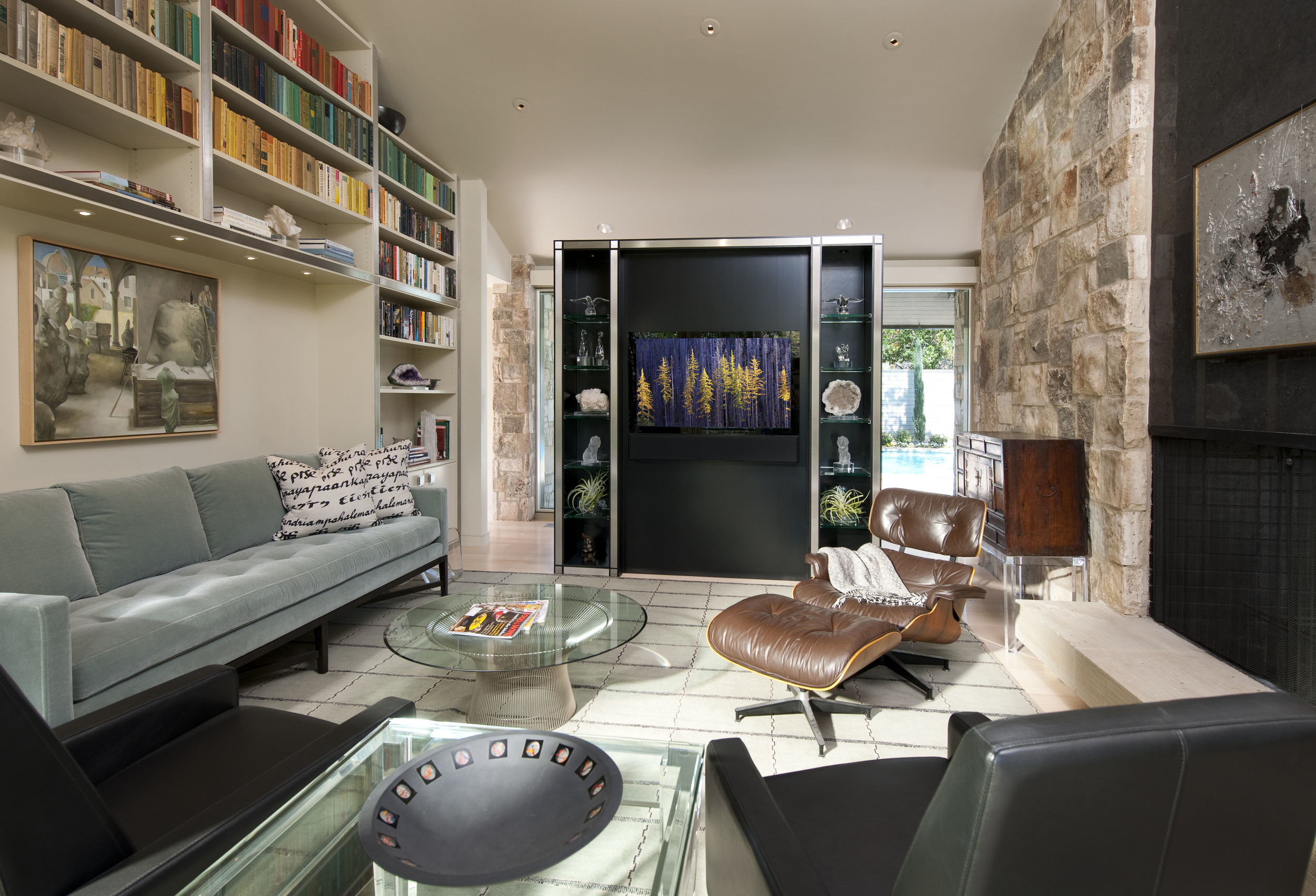 Custom hand-woven Tibetan area rug by Stark Carpet