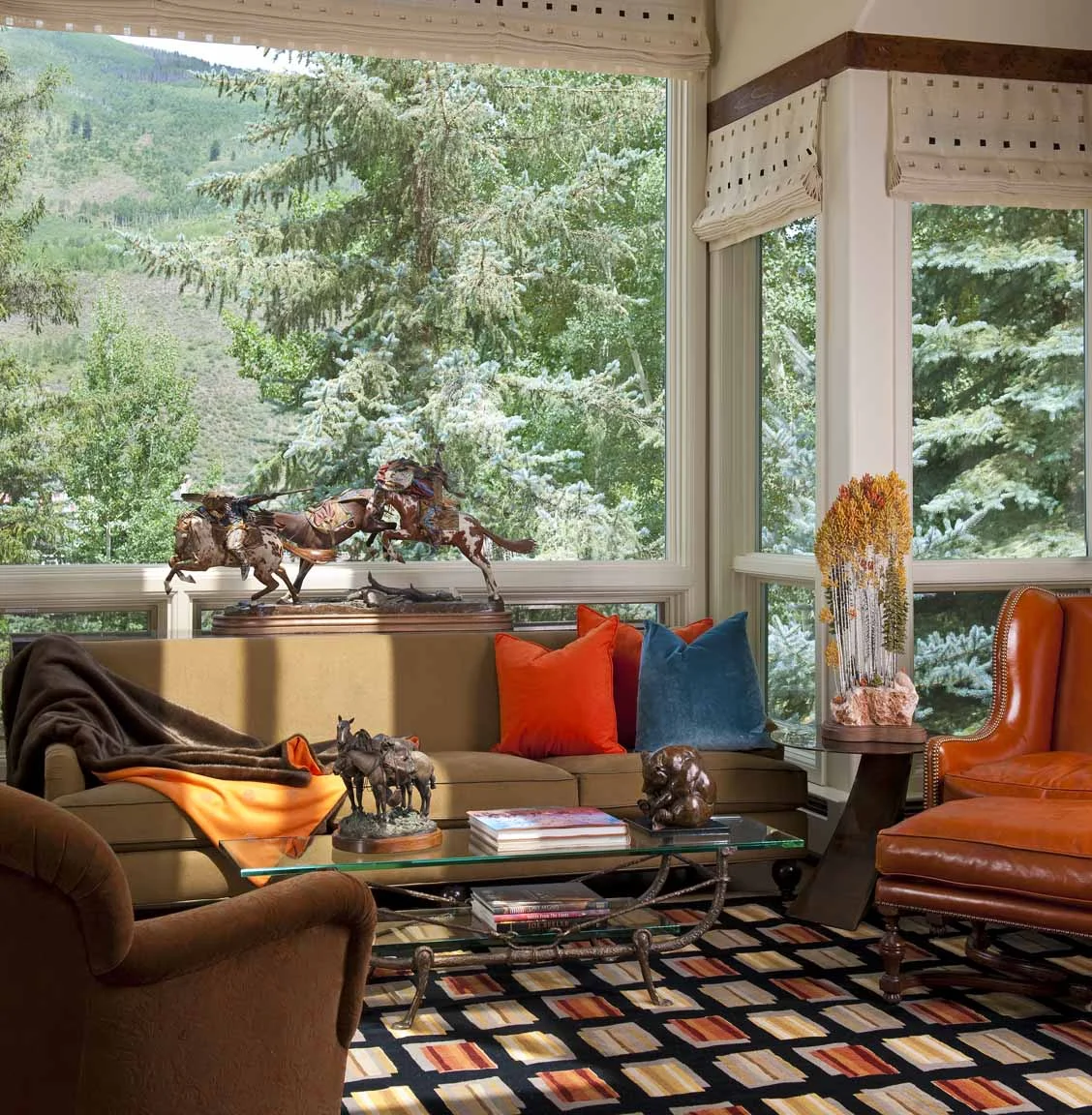 Vail Getaway Living Room After