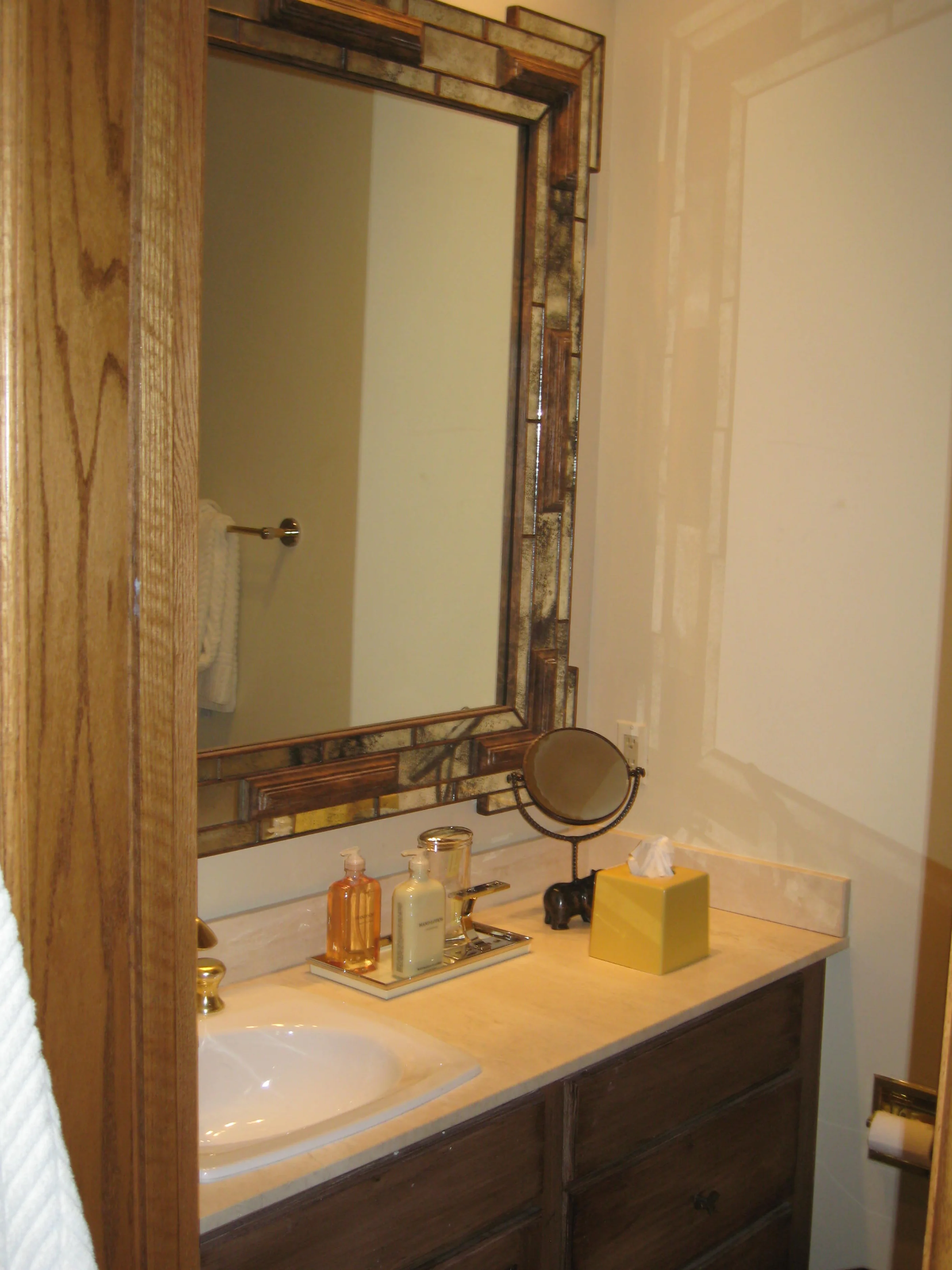 Vail Getaway Powder Bath Before