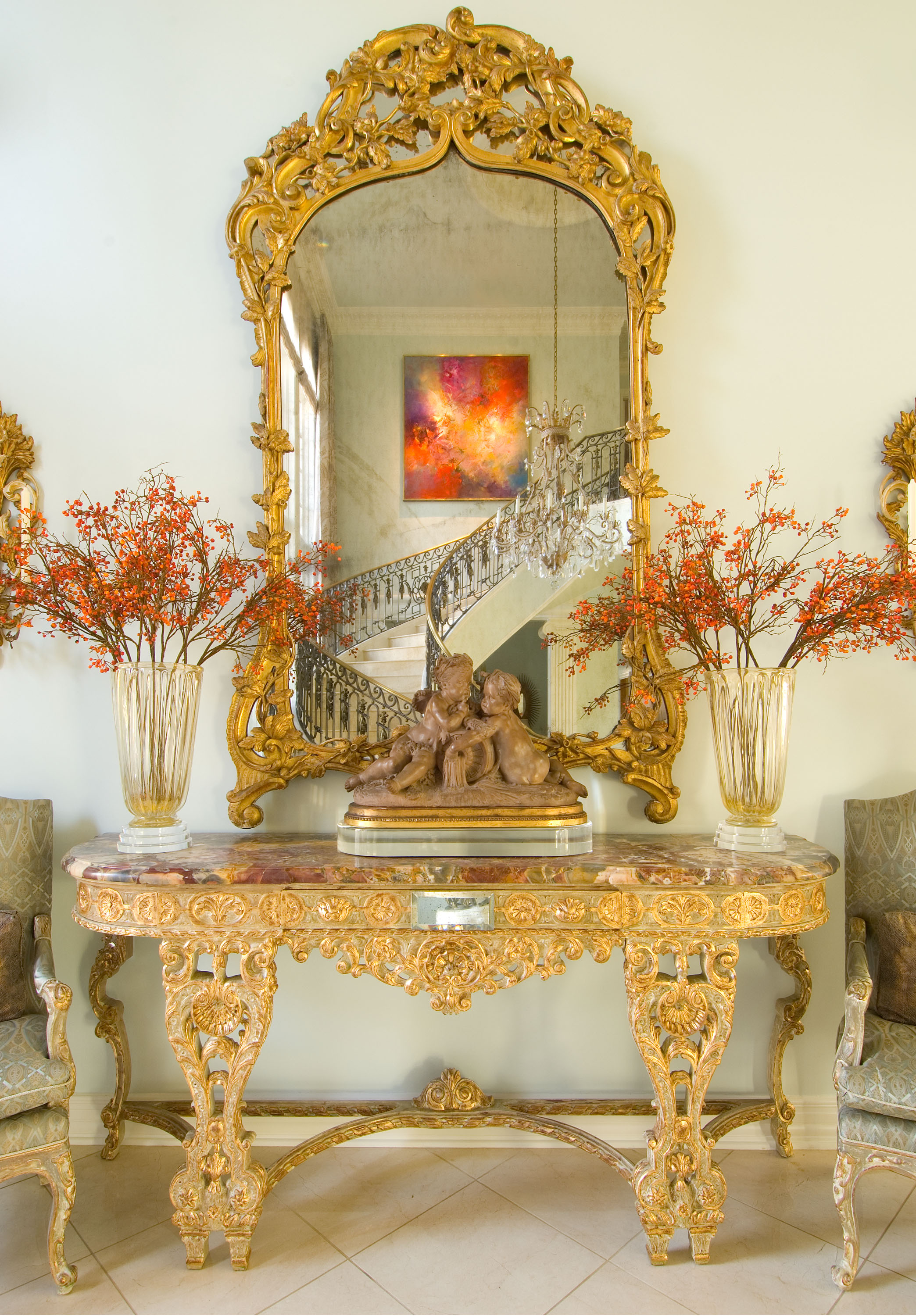 Strait Lane Estates Foyer After
