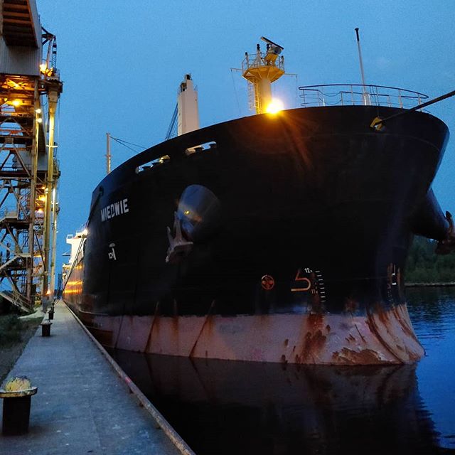 MV Miedwie #portofthunderbay #thunderbay #thunderbayshipping #polsteam