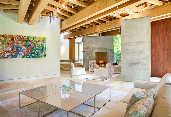 "Tess's Paradise" 2012- 48" x 120" | Commissioned by Ammie Kim Interior Design