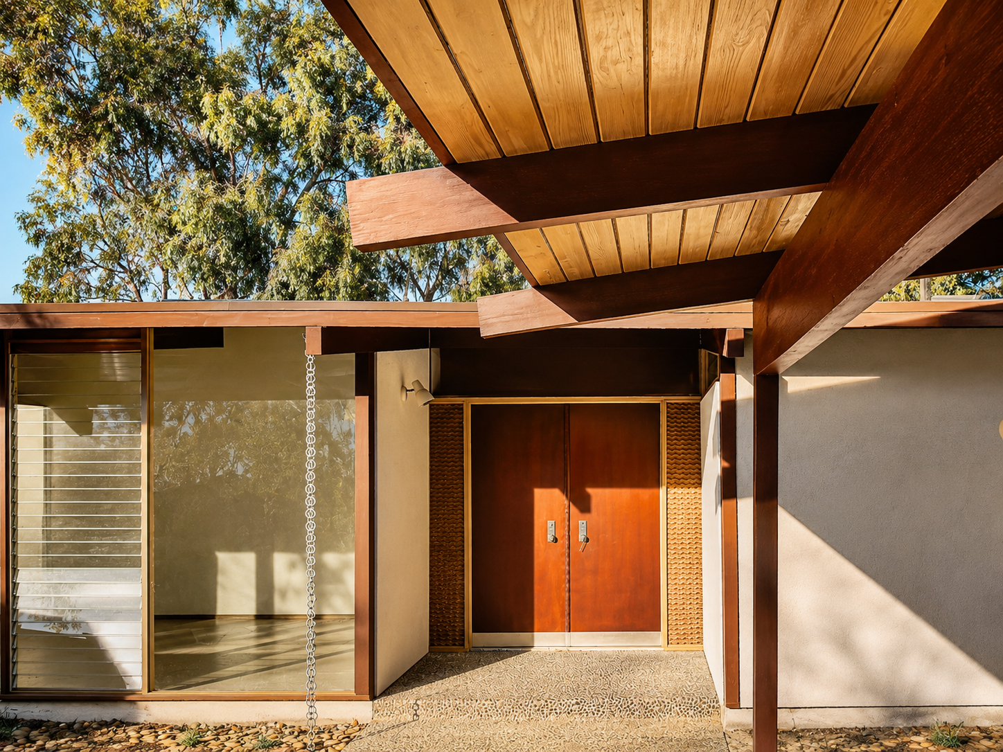  A three bedroom Richard Dorman home with canyon views. 