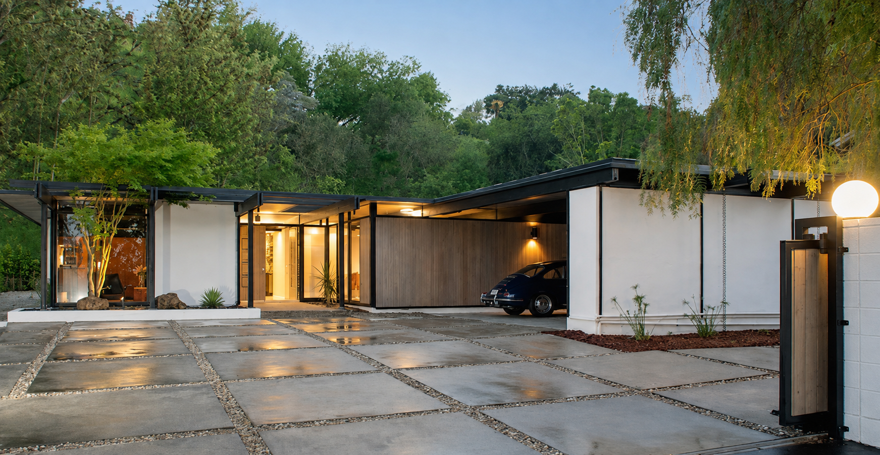  A significant Richard Dorman house in disrepair and in danger of collapsing was restored using historical photographs. 