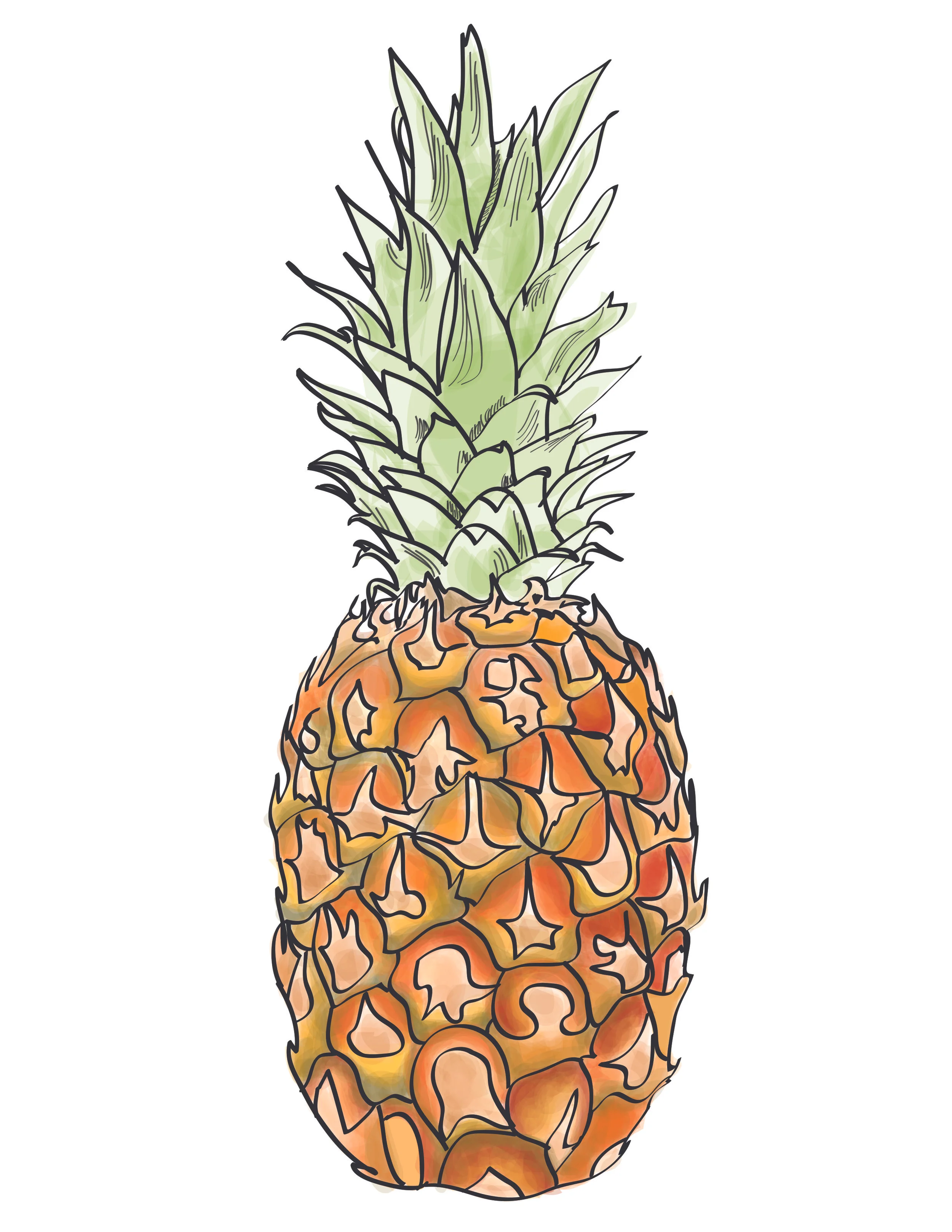 Illustration Piece: Available for sale at http://greatovergood.com/product-category/prints/