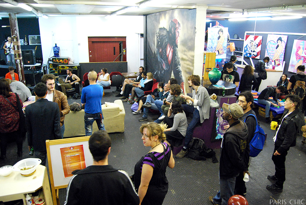 Let your creative juices flow at Hangar 56, an underground artist’s haven.