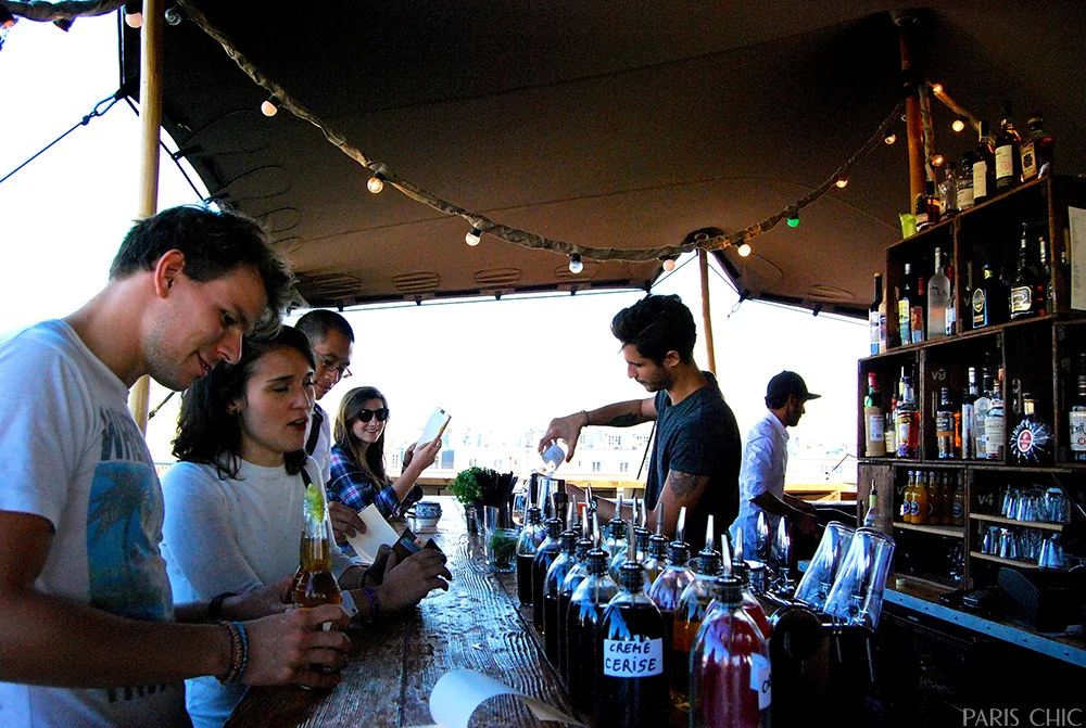 Le Perchoir is one of the participating bars in Paris Cocktail Week.