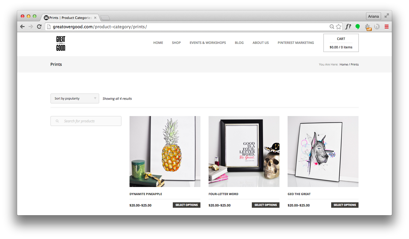 My illustration available for sale at http://greatovergood.com/product-category/prints/