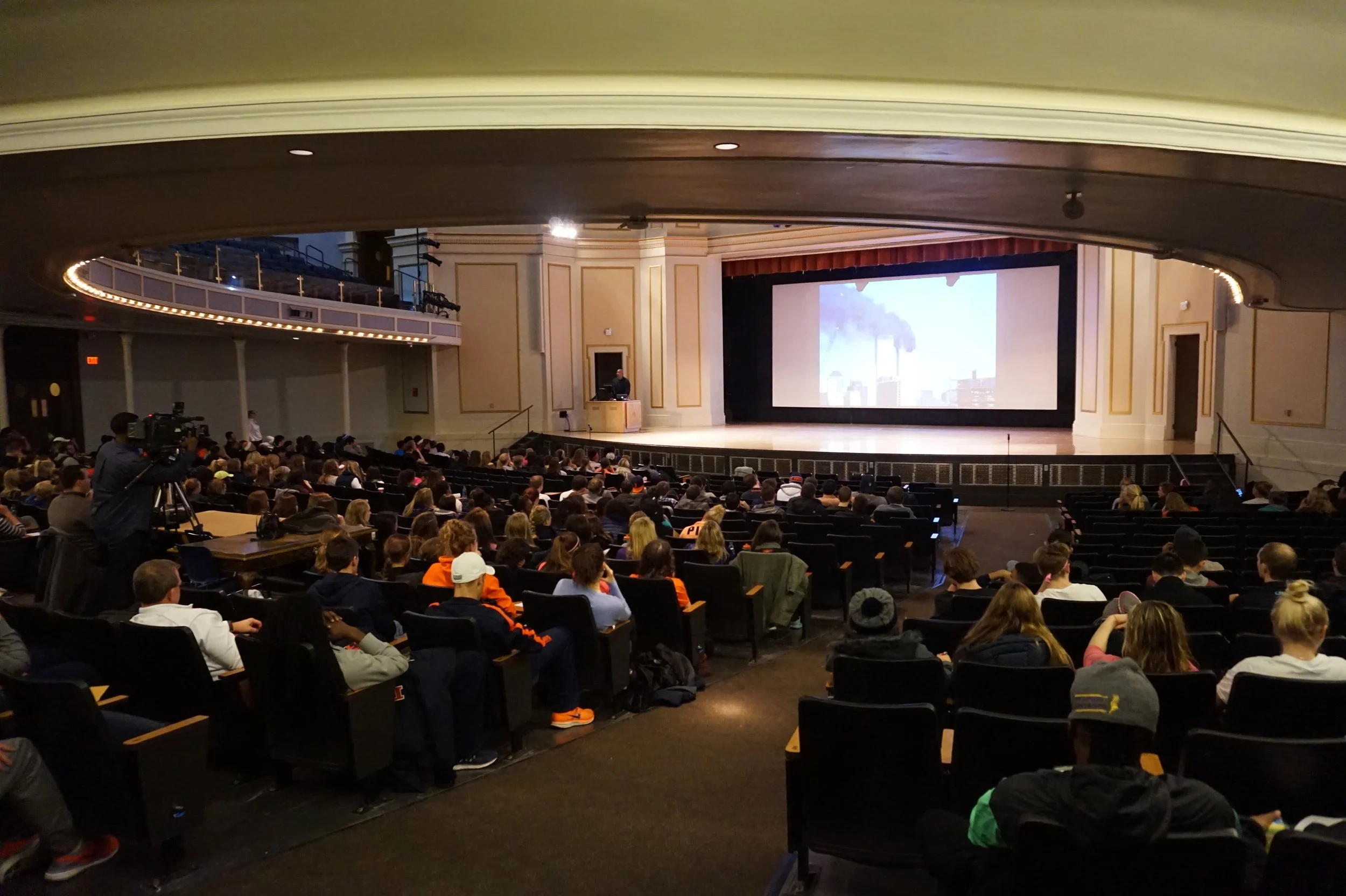 Lecturing at The University of Illinois