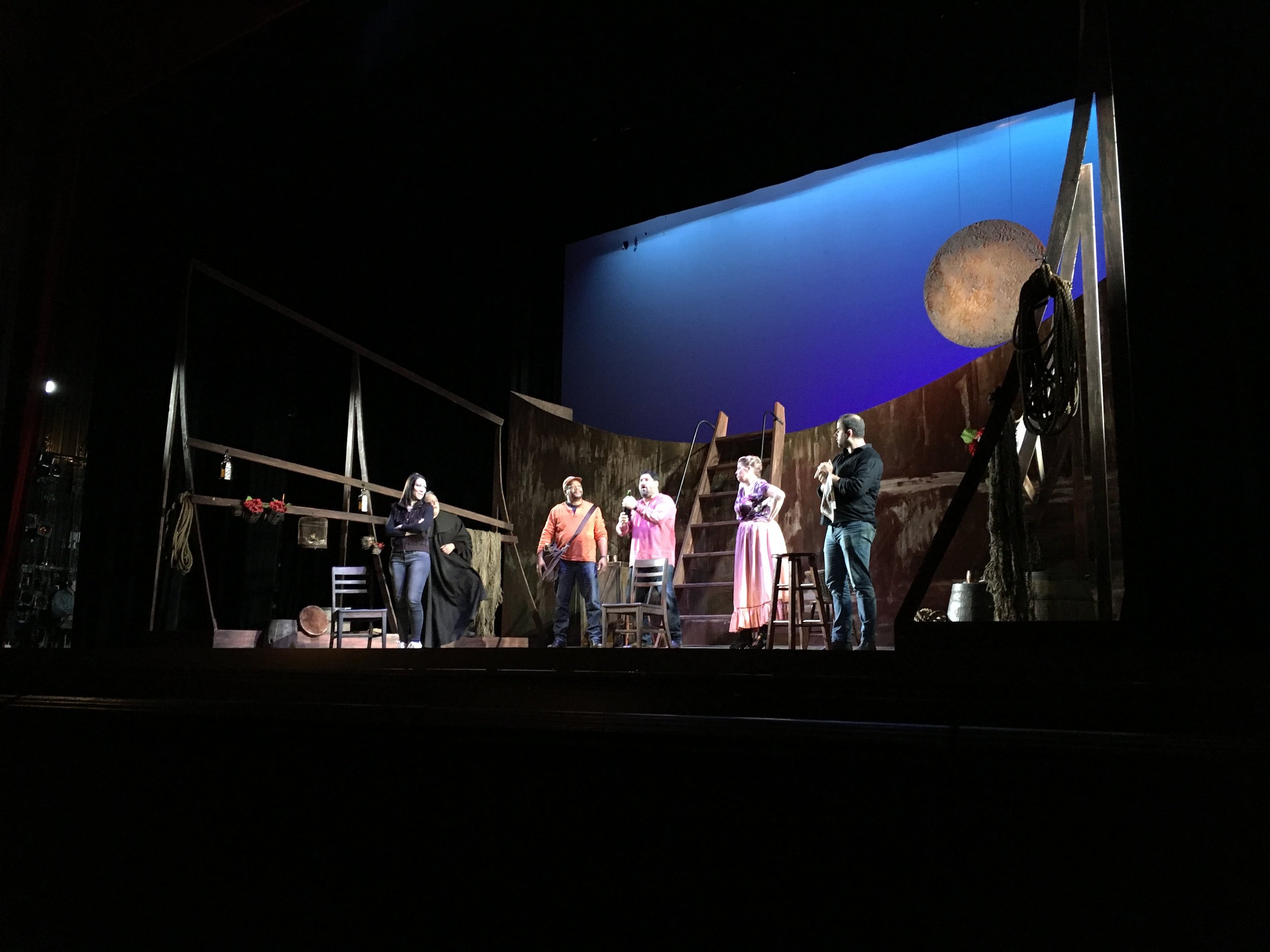 Il tabarro dress rehearsal