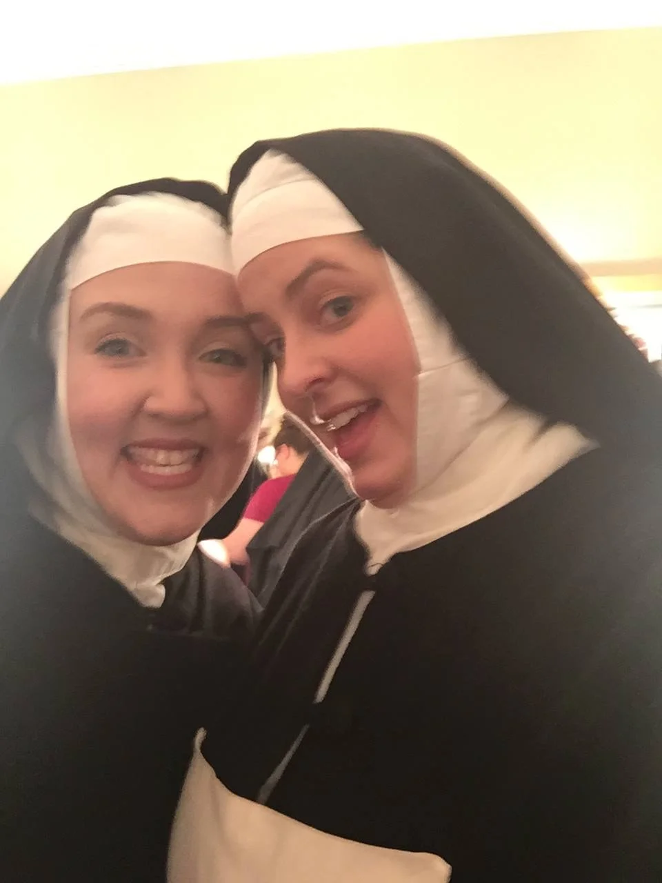 Sister selfies with the Nursing Sister