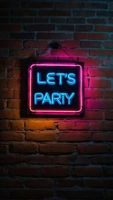 Spring Break Baby Glow Party!