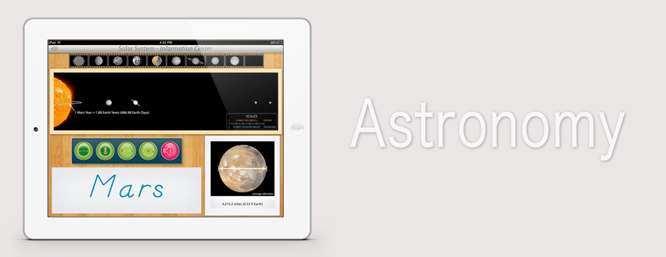 Solar System app by Mobile Montessori