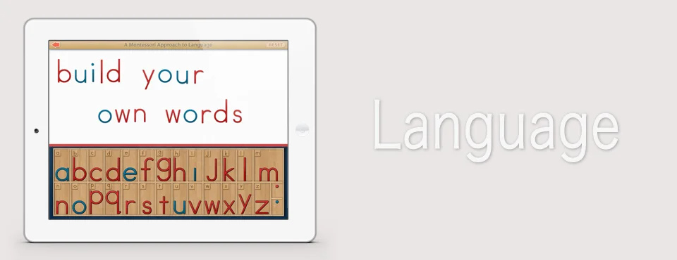 Movable Alphabet app by Mobile Montessori