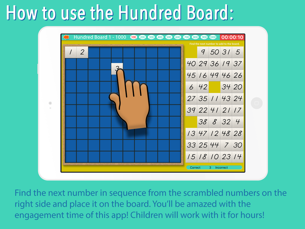 Hundred Board School Edition — Mobile Montessori