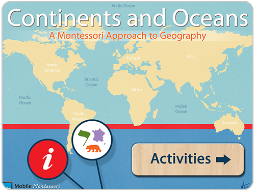 Continents and Oceans