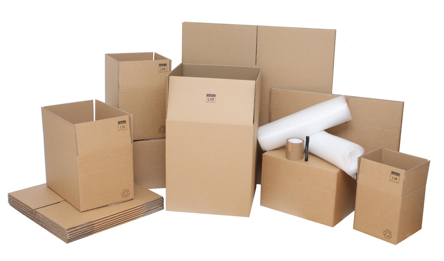 ECONOMY HOUSE MOVING CARDBOARD BOX REMOVAL MOVING PACKING BOXES KITS *ALL SIZES* 