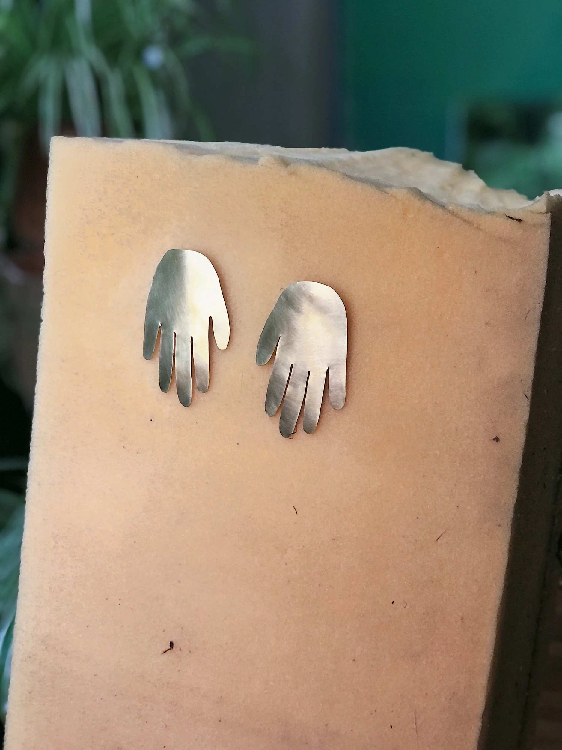 statement earrings, indie jewelry designer, kelsea carter, hamsa earrings, hamsa jewelry, spiritual jewelry, hiphop jewelry, witch jewelry, boho earrings, new york city fashion, los angeles wear
