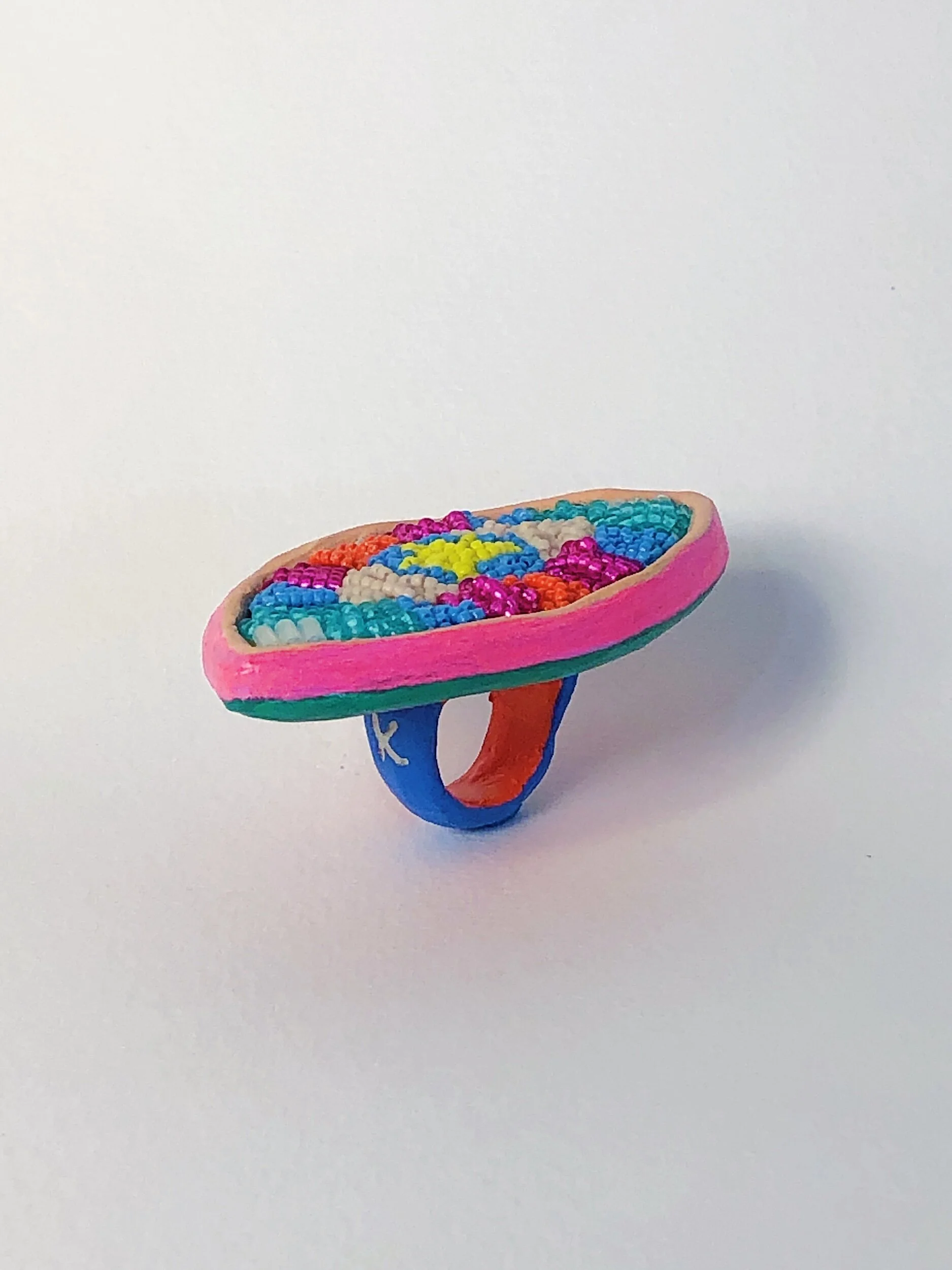 ring medallion no.13 ★ size 7