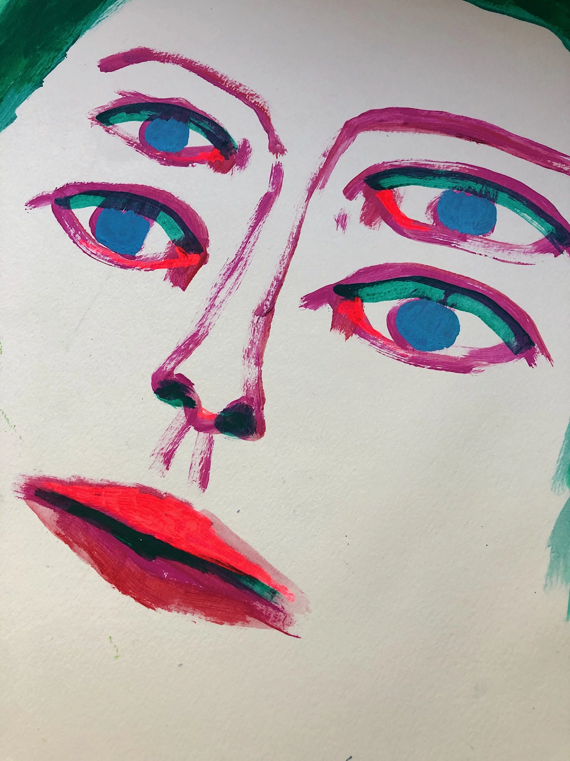 cosmic art, spiritual art, poster art, acrylic painting, portrait painting, portrait drawing, spirit guide painting, california artist, cosmic consciousness, new york painting, los angeles loft
