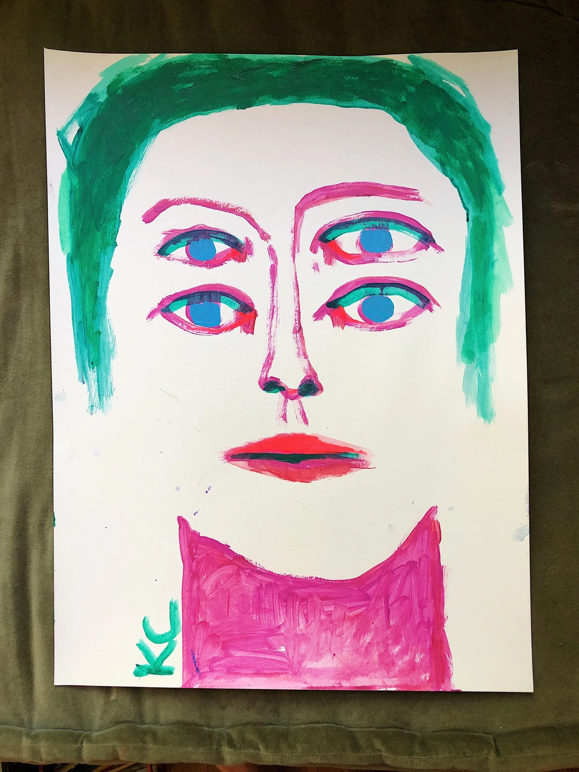 cosmic art, spiritual art, poster art, acrylic painting, portrait painting, portrait drawing, spirit guide painting, california artist