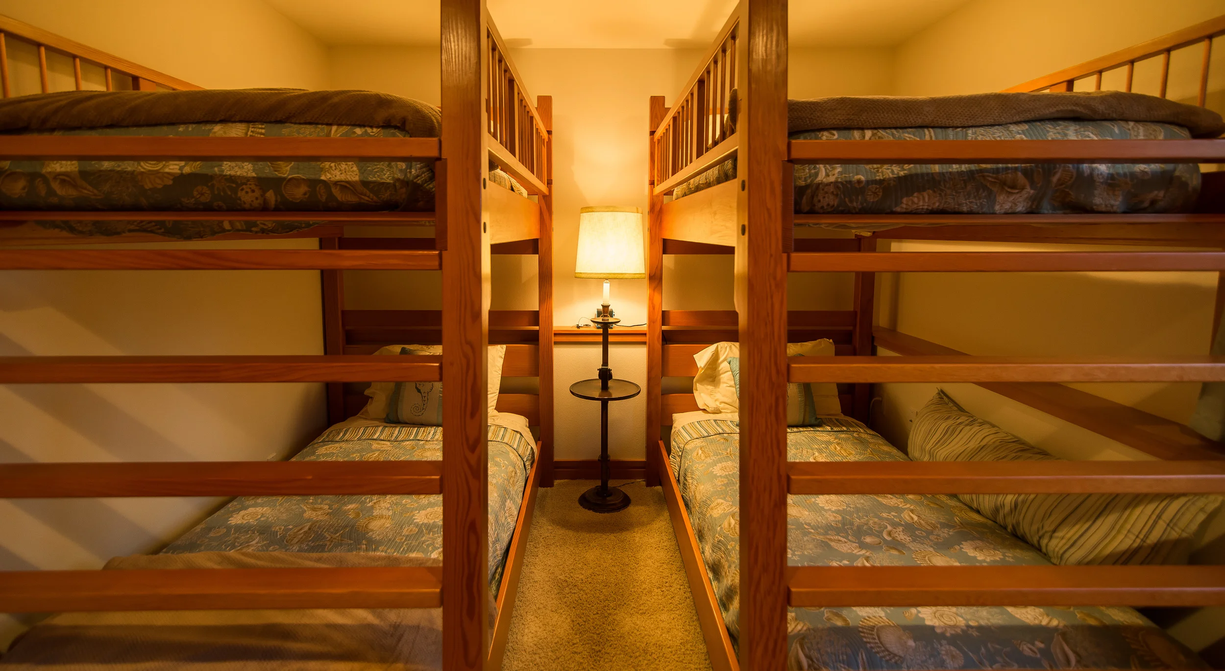 Custom bunk beds we built for the owners