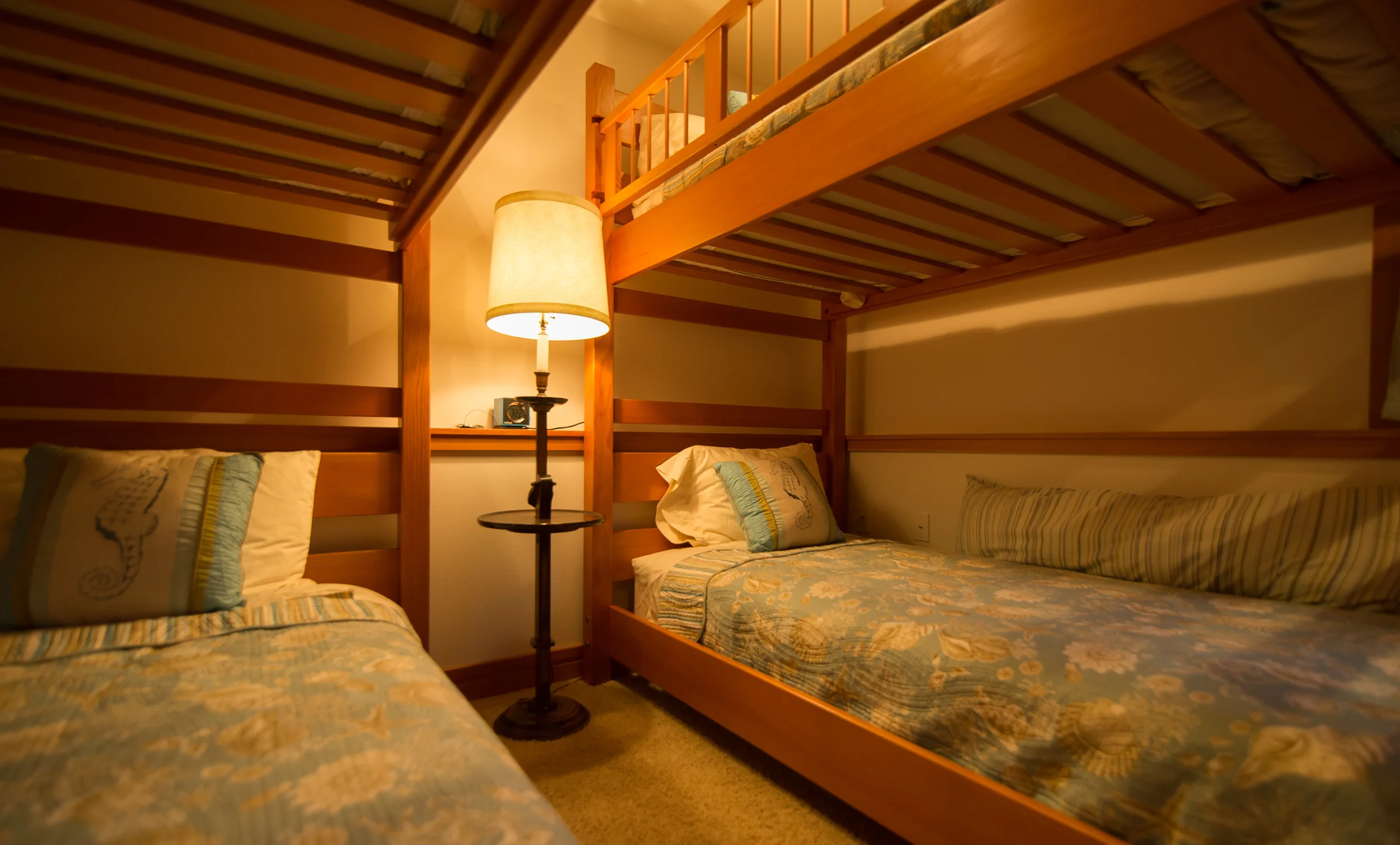 Custom bunk beds we built for the owners