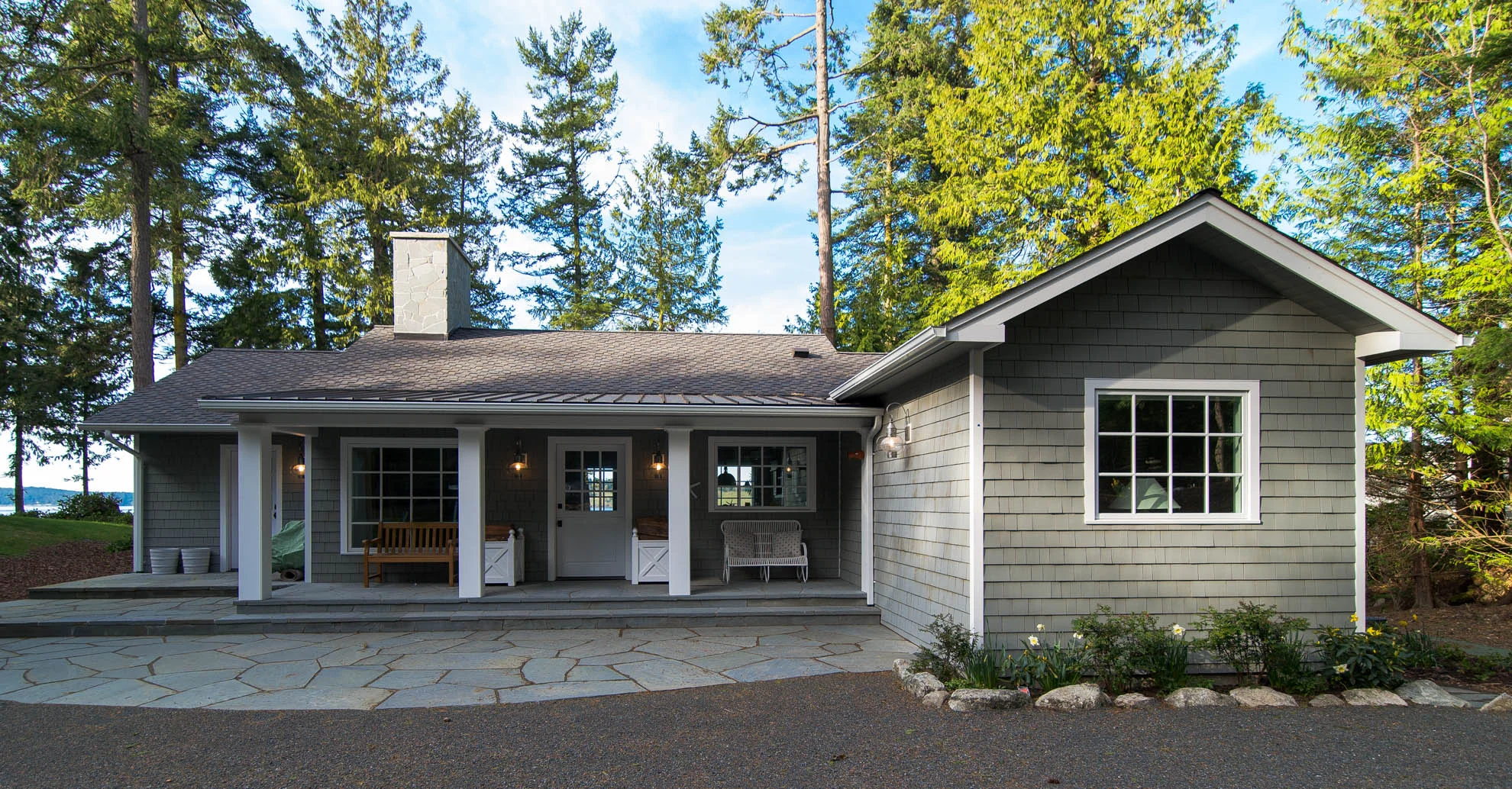 Friday Harbor, San Juan Island - Davidson Head Custom Guest House Exterior
