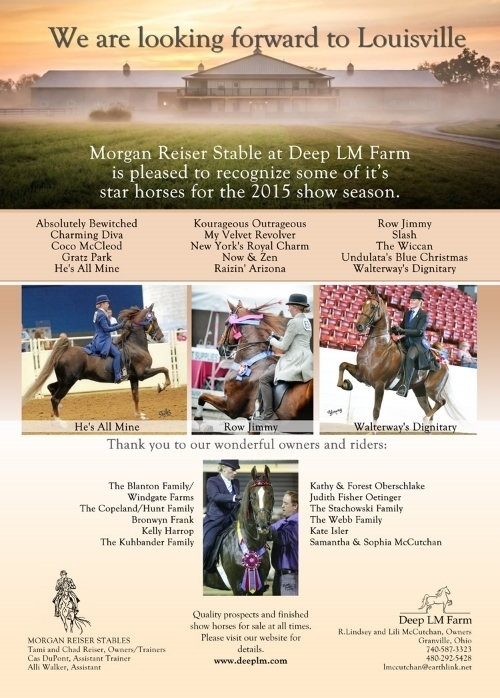 International Show Horse Magazine - Louisville Edition 2015