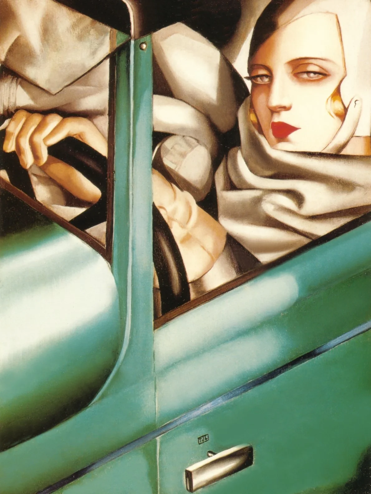 The Hollywood Golden Era, Portrait by Tamara De Lempicka.