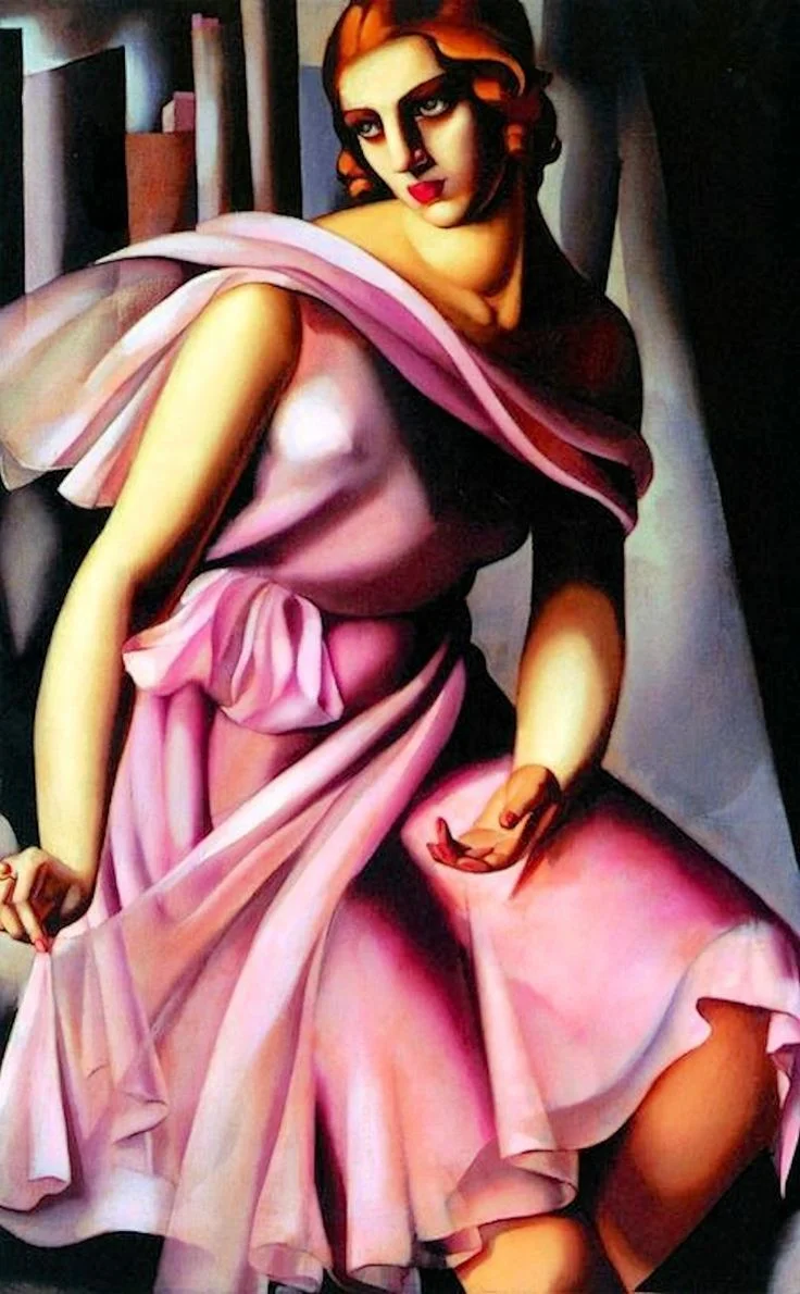 The Hollywood Golden Era, Portrait by Tamara De Lempicka.