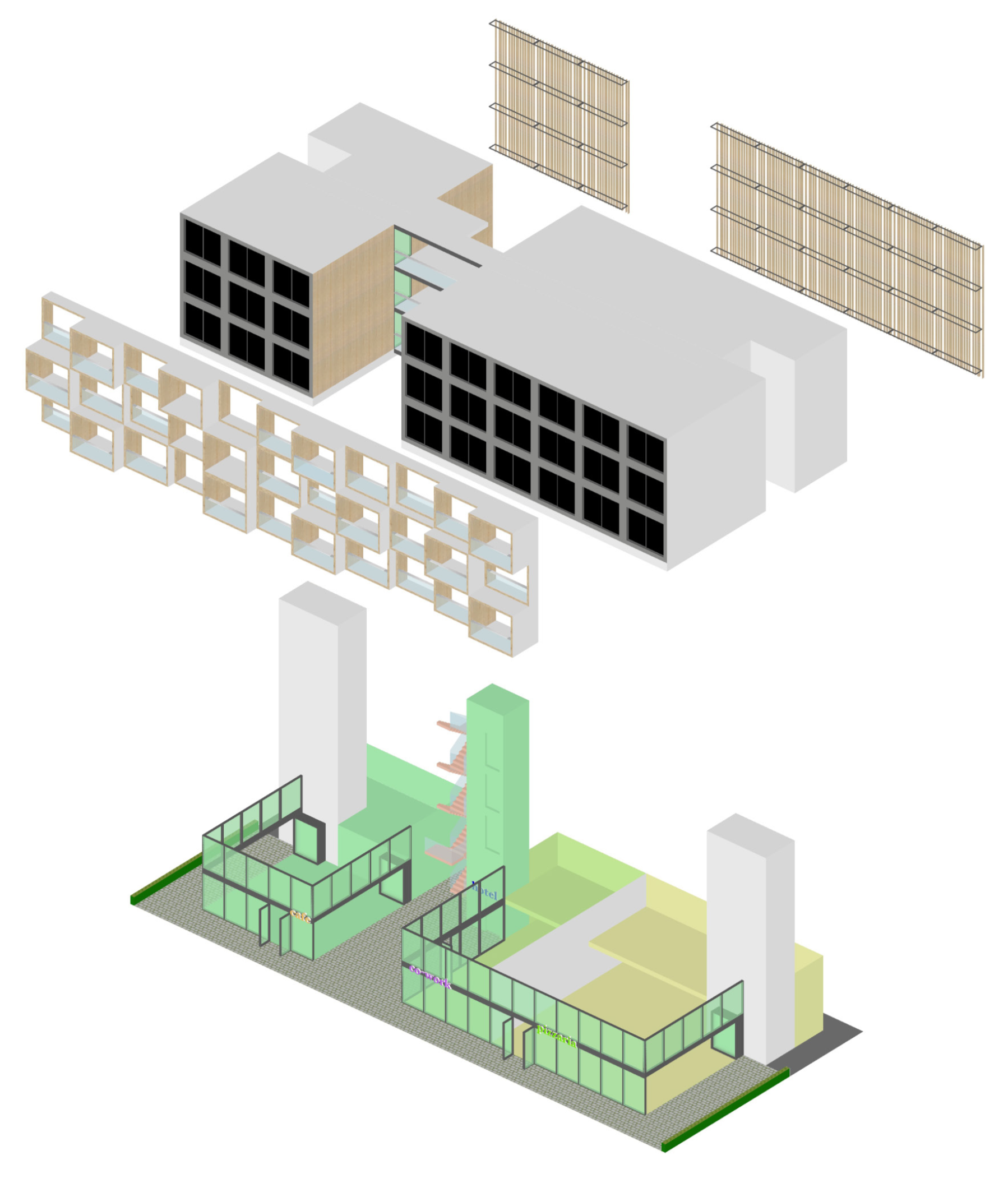  Exploded Axonometric 