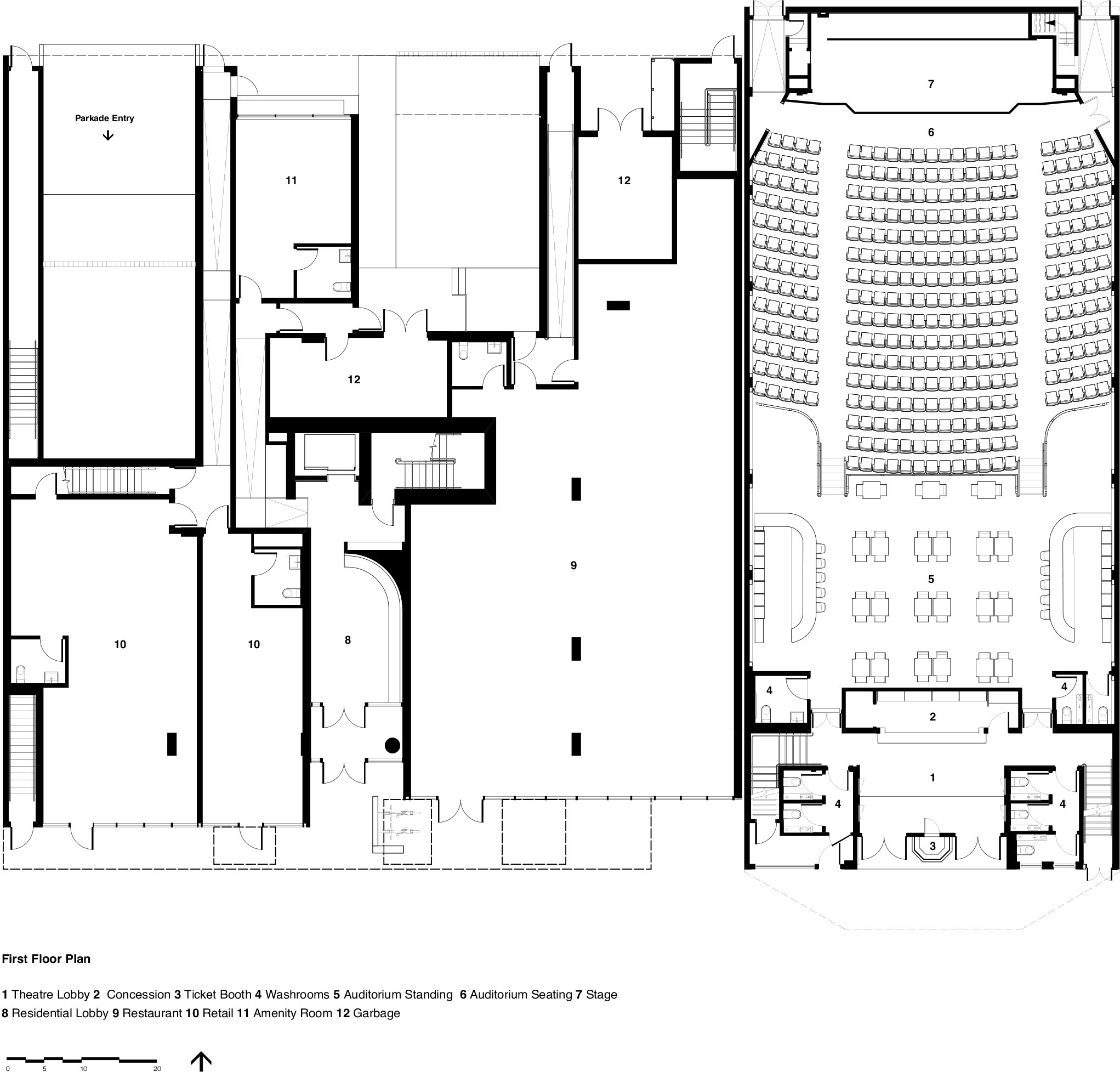 Cinema Lobby Plan