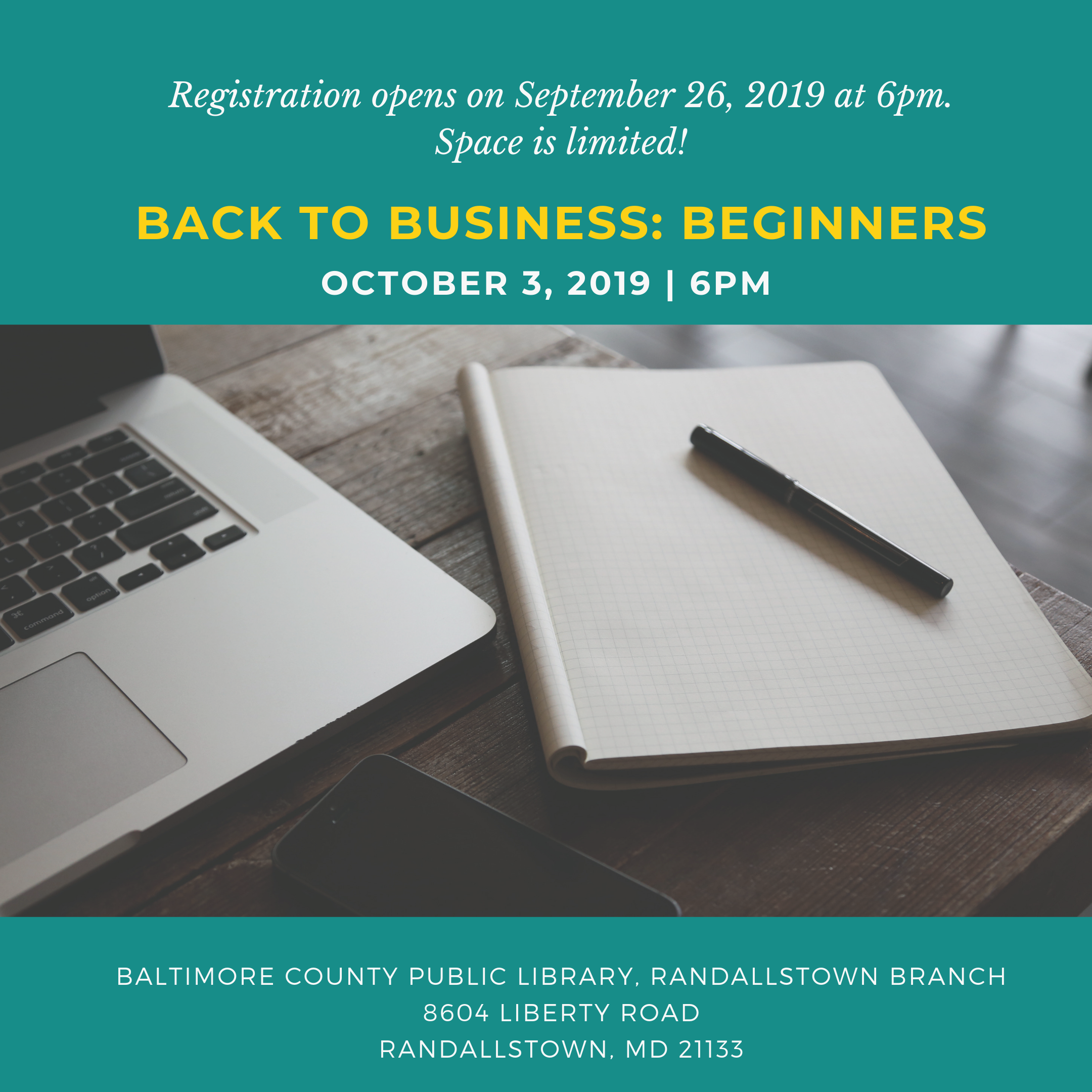 Back to Business: Beginners