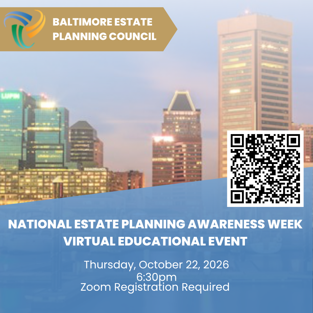 National Estate Planning Awareness Week Virtual Event