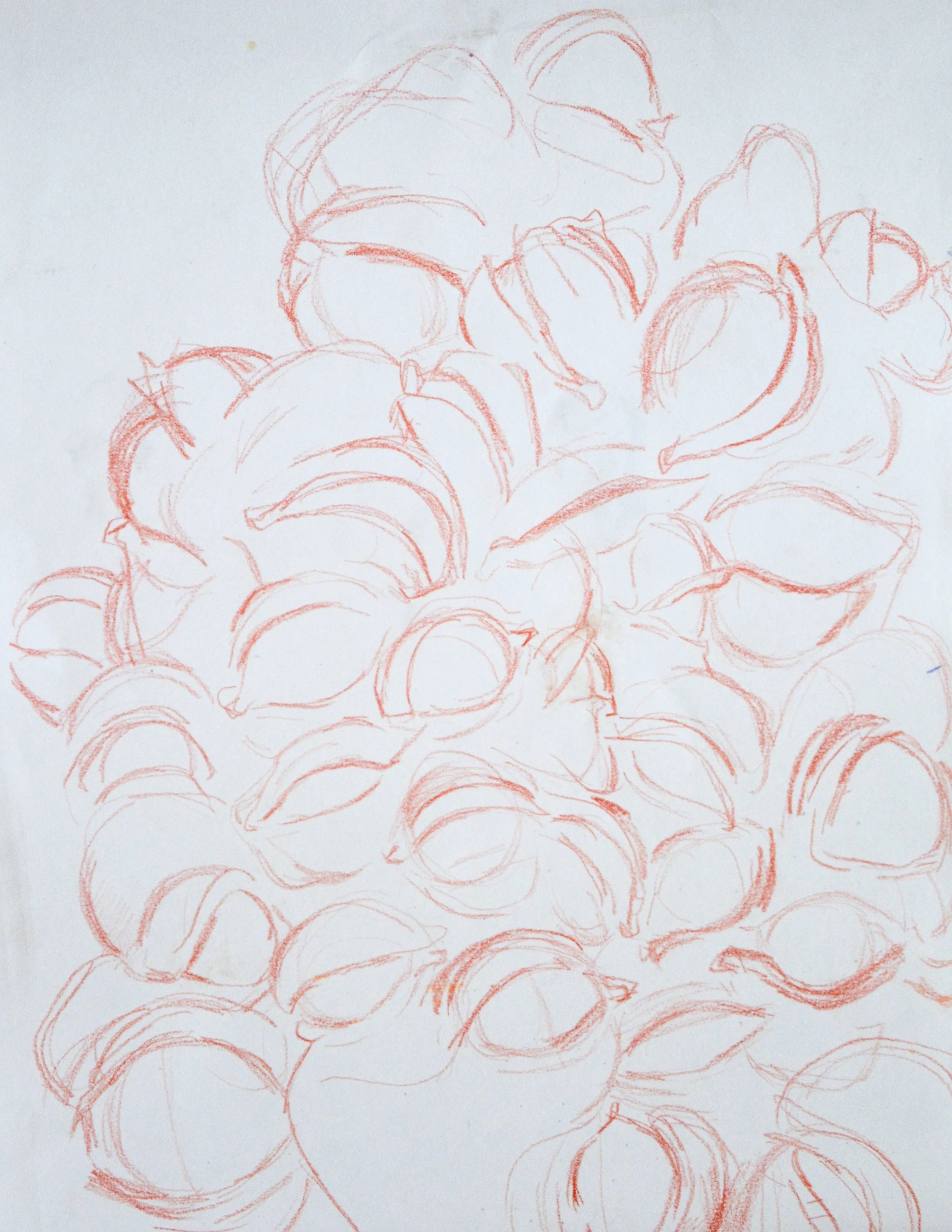 Eye Stack , 2016 Colored pencil on paper